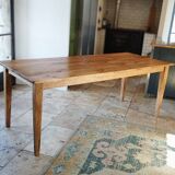 Danish Farmhouse Table with Patina