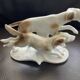 Porcelain figurine of two dogs