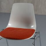 Space Age Orange Dining Chair, Italy, 1970’s