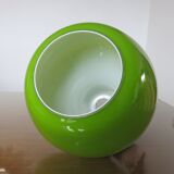 Suspension in green opaline Parscot 1970