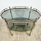 Brass bar cart / France, 1960s.