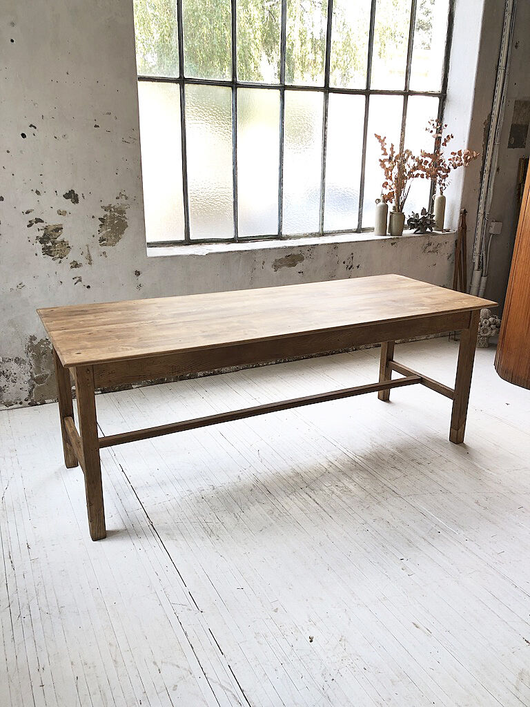 2m pine farm table