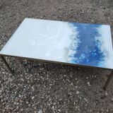 Organic glass coffee tables