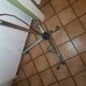 Vintage floor lamp with wheels Lival p12