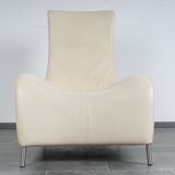 White DS264 model long chair by Matthias Hoffmann for de Sede 1980s