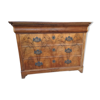 Large old chest of drawers