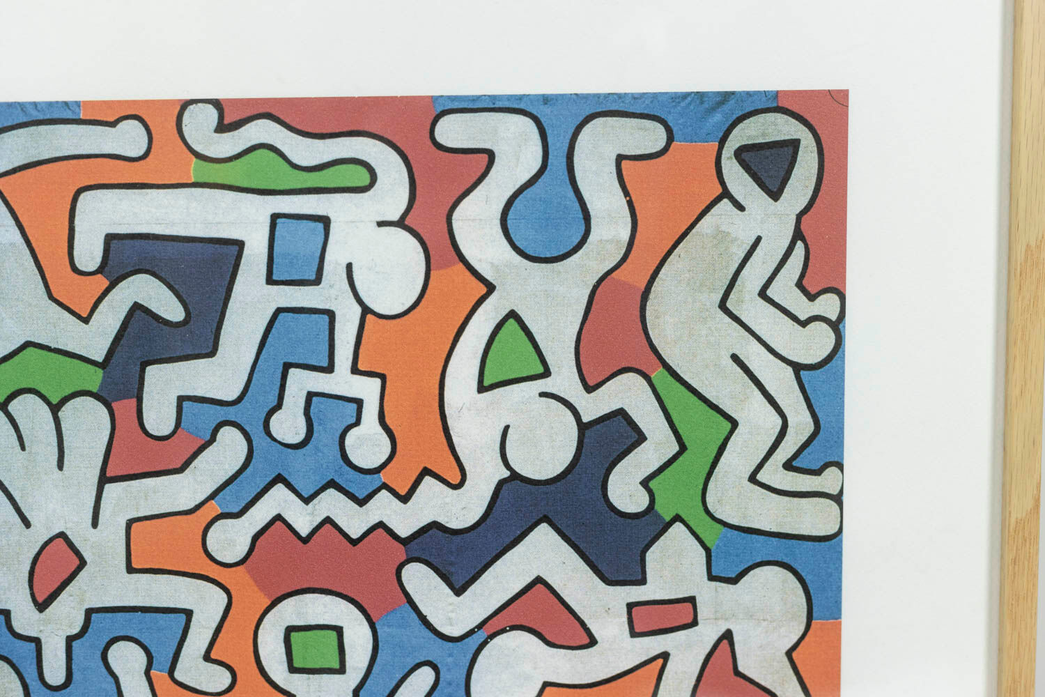 Keith Haring, screen printing, 1990s