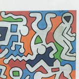 Keith Haring, screen printing, 1990s