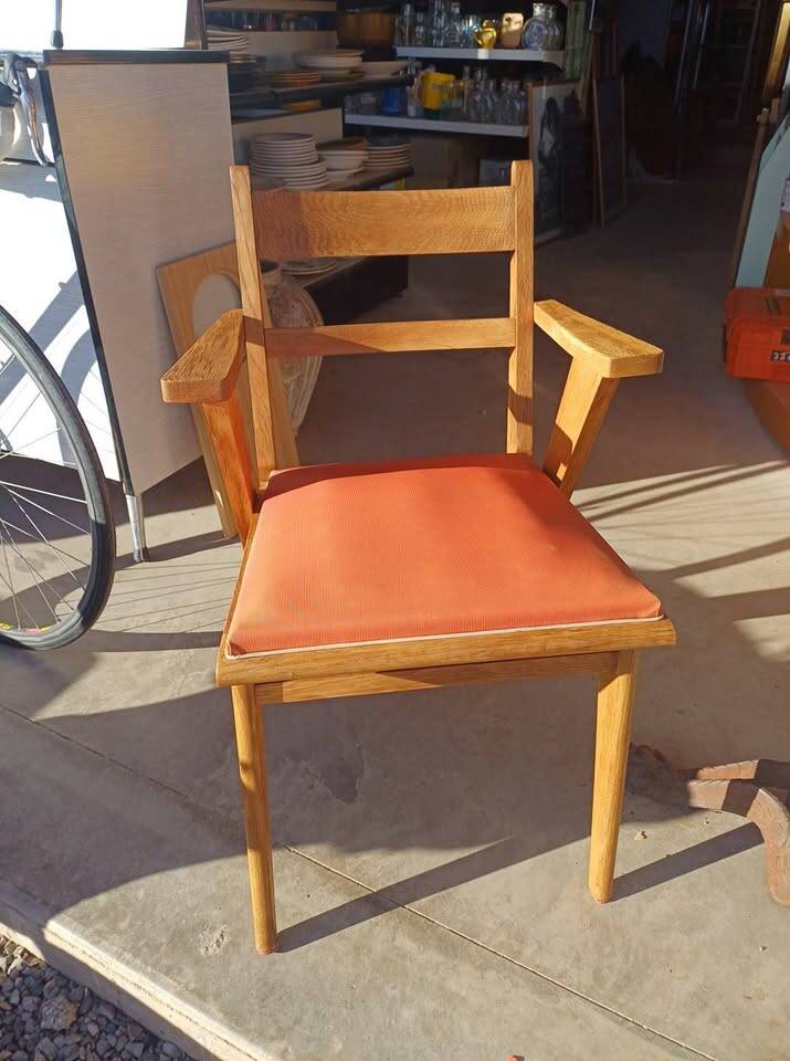 Scandinavian armchair bridges around 1950