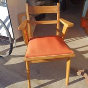 Scandinavian armchair bridges around 1950