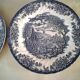 2 Churchill English porcelain dinner plates