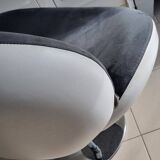 Pair of vintage retro armchairs Poltromec