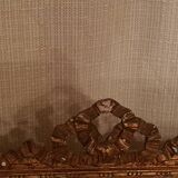 Old horizontal mirror trumeau.