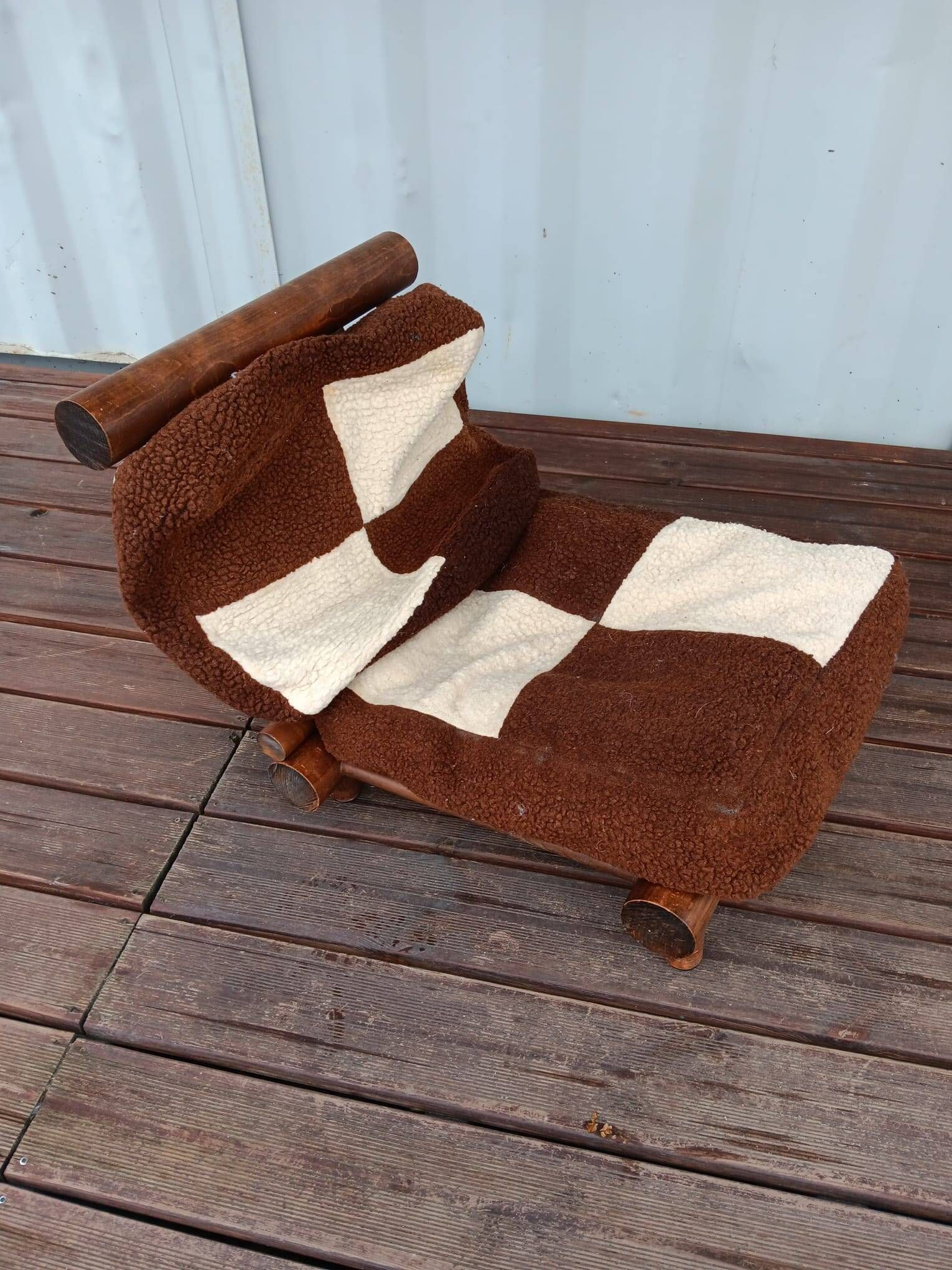Armchair Charlotte Perriand for Les Arcs 1600 La Cachette