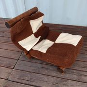 Armchair Charlotte Perriand for Les Arcs 1600 La Cachette