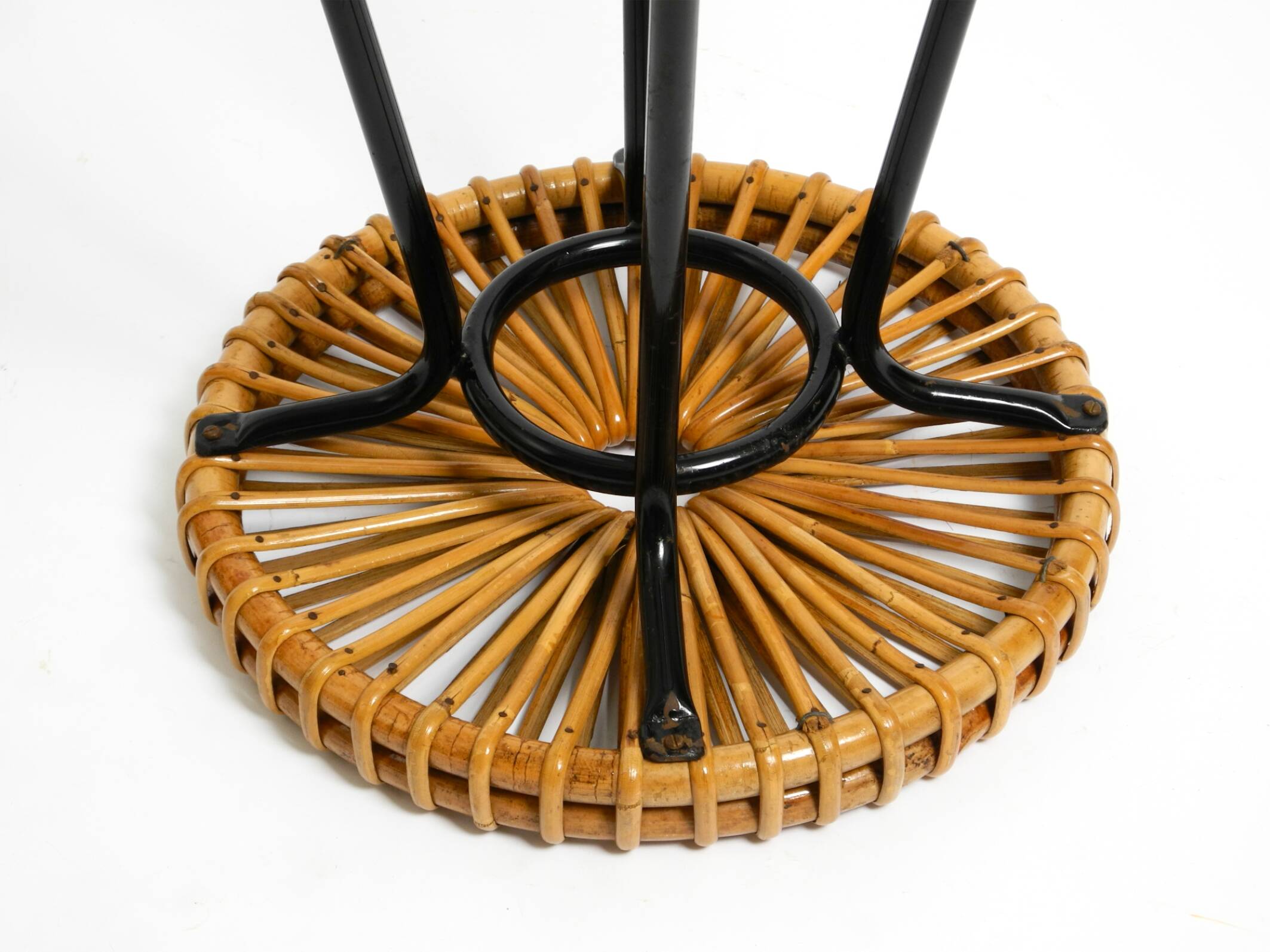 1960s bamboo bar stool by dirk van sliedregt for rohé noordwolde netherland