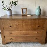 Chest of drawers, solid wood chest of drawers, 1950s