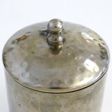 Hammered metal box