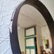 Miroir italien en palissandre