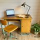 Vintage Stella 1950 school desk and swivel chair set