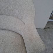 "Crapaud" bench in the richly decorated Napoleon III style.
