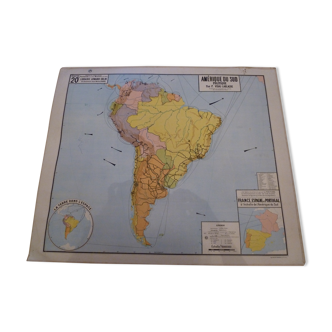 Geographical map