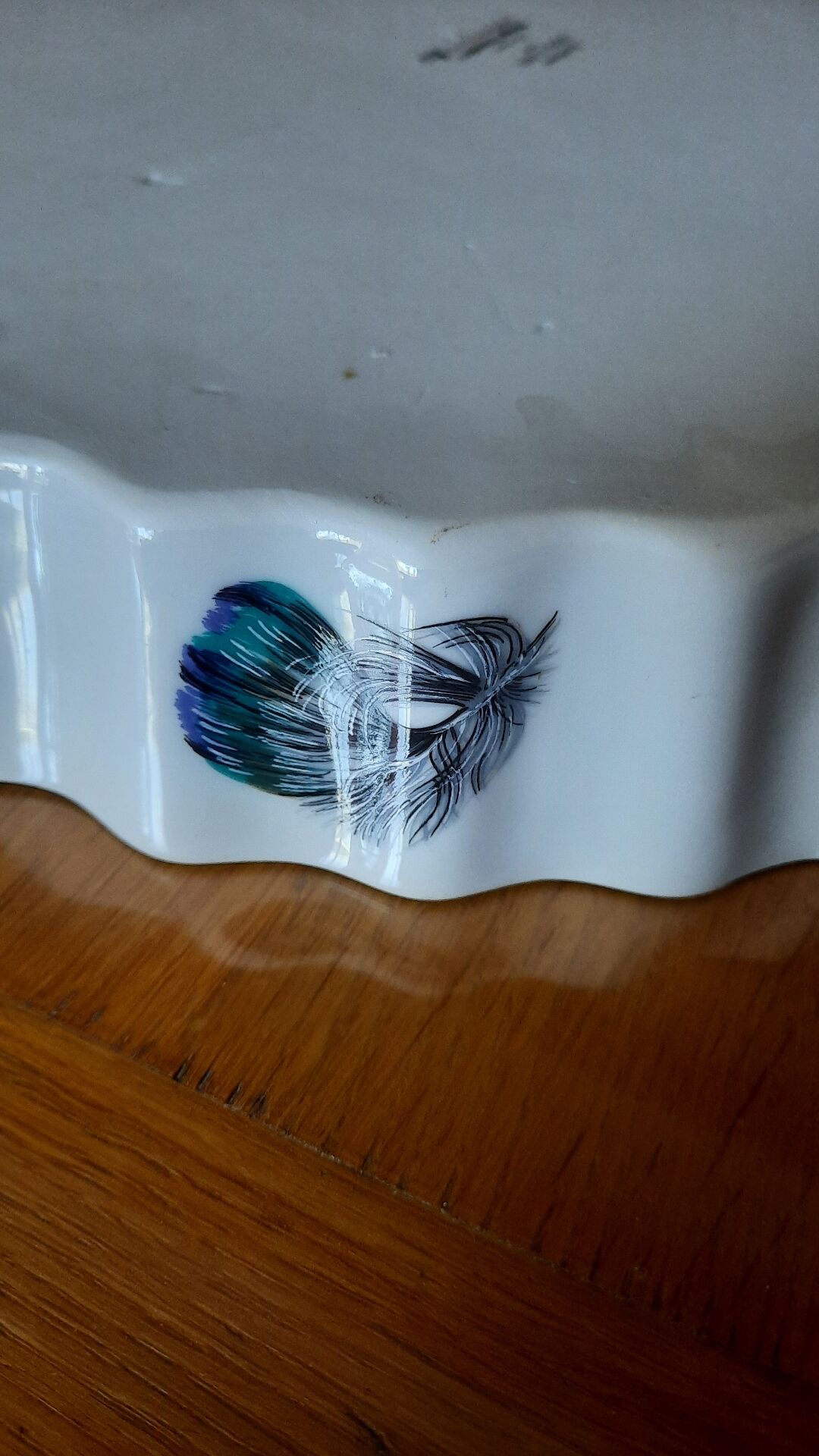 Vintage pie dish