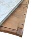 Commode sauteuse Louis XVI en bois fruitier