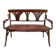 Banquette de bistrot 2 places