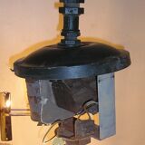 Industrial aluminum pendant light from the 60s/70s