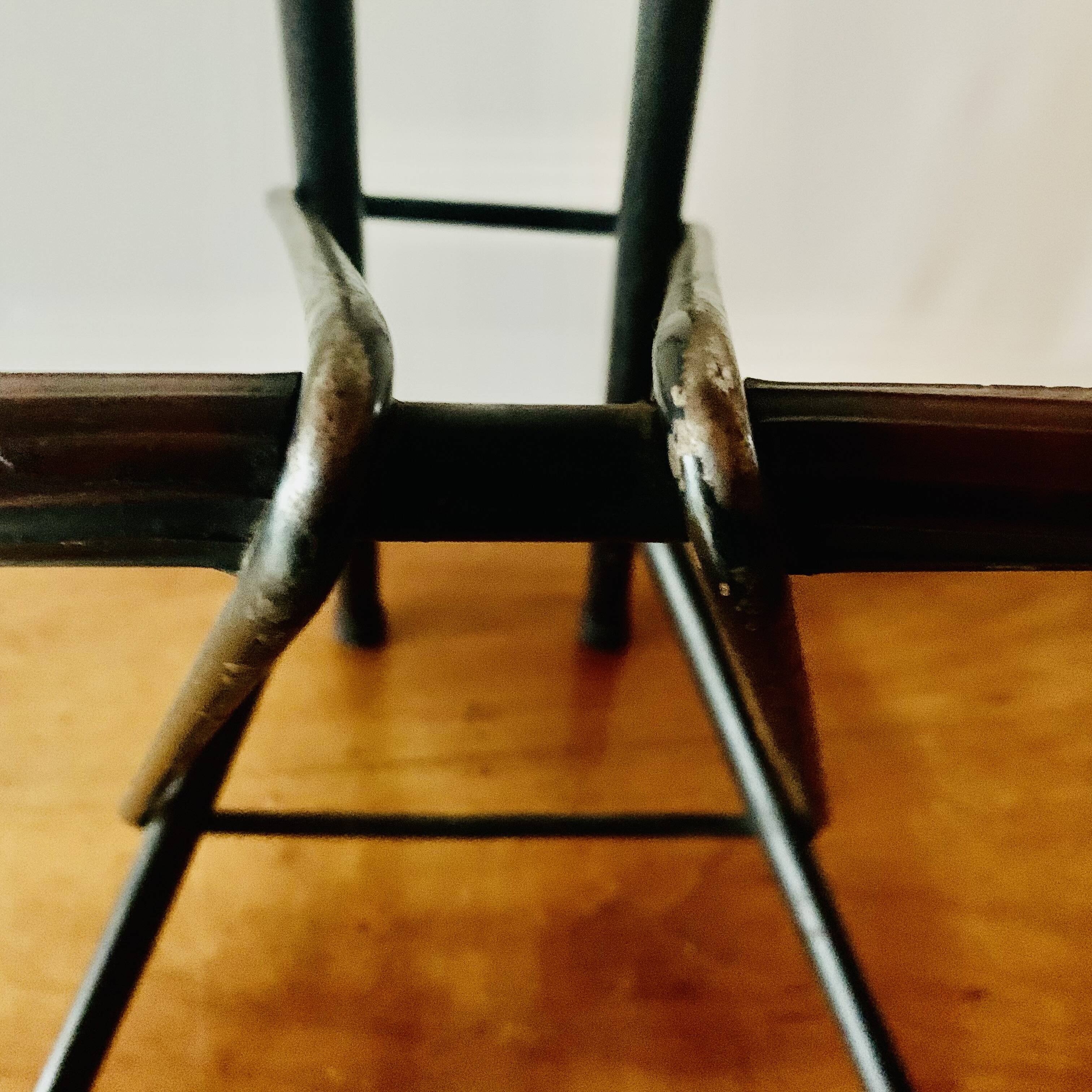 TUBAX bar stool by Willy Van Der Meeren - Belgium - 1950.