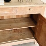Parisian buffet in patinated wood