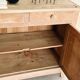 Parisian buffet in patinated wood