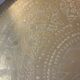 Spider Base Coffee Table with Brass Tray Top