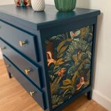80s chest of drawers, restored