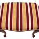 Stool seat, France, circa 1910.
