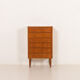 Commode en teck danois, années 1960