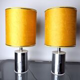 Pair of futuristic lamps by Marca SL, Spain, 1970