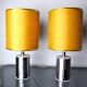 Pair of futuristic lamps by Marca SL, Spain, 1970