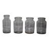 4 large curiosity jars, pharmacy