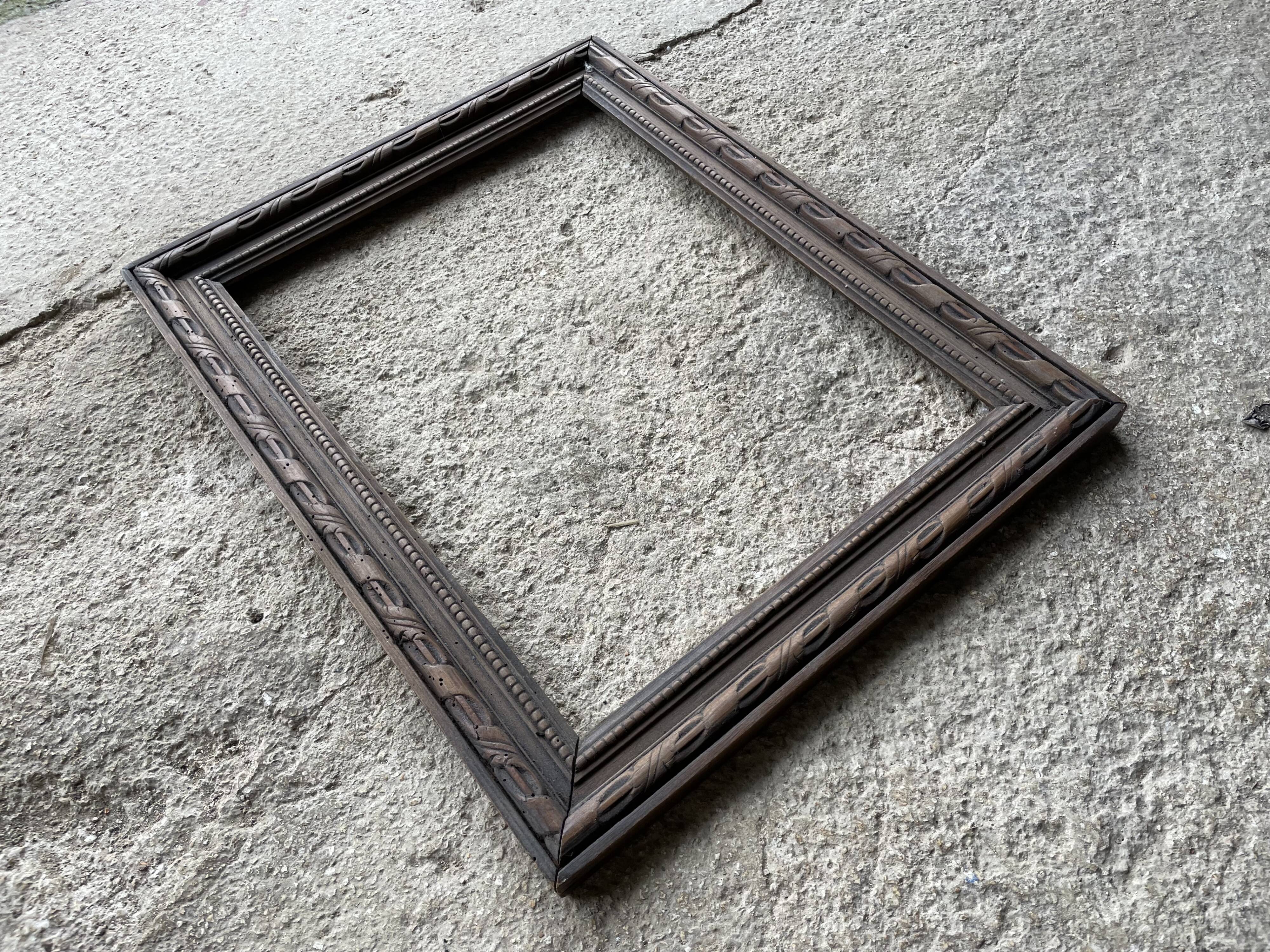 Old wooden frame 38x48cm