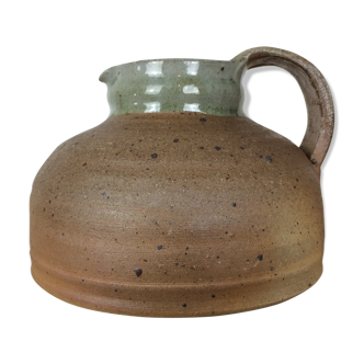 Half-sphere sandstone pitcher