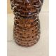 Contremporary" Rostrato" Fumè Murano Glass Table Lamp