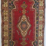 Vintage Handwoven - Red Ground Rug
