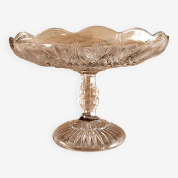 glass compote bowl