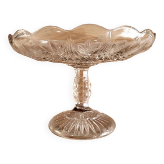 glass compote bowl