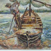 Venetian oil painting on canvas