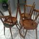 Suite of 6 chairs by bistrot baumann model 740v 1960s