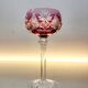 Box of 4 Val Saint Lambert "Berncastel" no. 204 Roemer glass – Belgium 1905