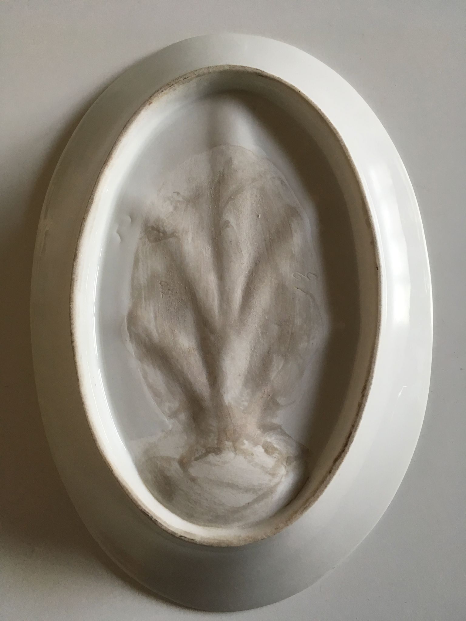 Poultry dish 1900s